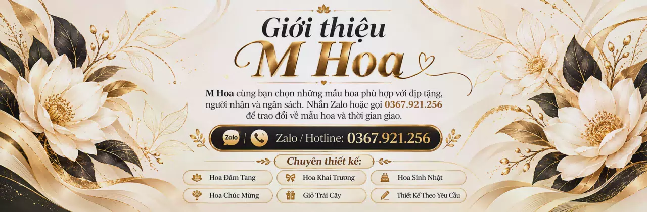 Ảnh bìa Shop hoa tươi Xã Tân Long Đồng Tháp - Hoa cho những dịp đáng nhớ